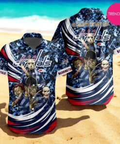 NEW NHL Washington Capitals Special Design For Halloween Hawaiian Shirt NEW NHL Washington Capitals Special Design For Halloween Hawaiian Shirt