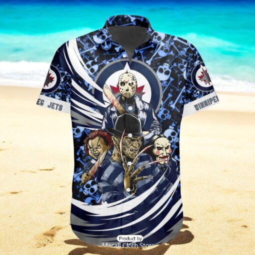NEW NHL Winnipeg Jets Special Design For Halloween Hawaiian Shirt