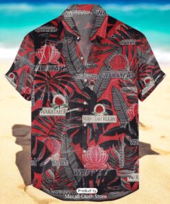 New South Wales Waratahs Hawaiian Retro Logo Revolution Super Rugby