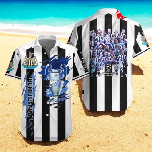 Newcastle United Apparels Sports Cup Teams Mix Color Hawaiian Shirt