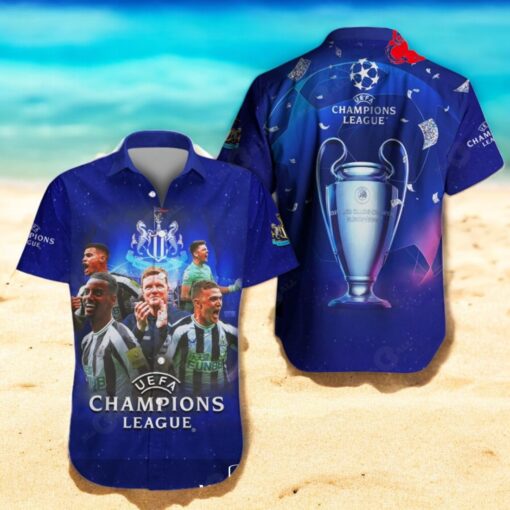 Newcastle United UEFA Champions League Apparels Hawaiian Shirt