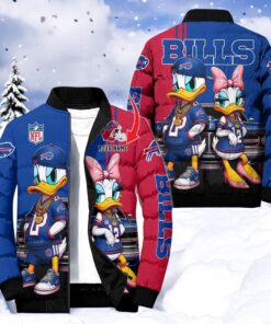 NFL Buffalo Bills Puffer Jacket Donald Duck, Bills Team Gifts