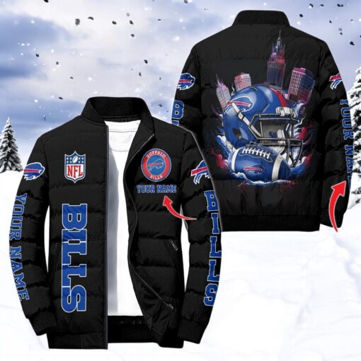 NFL Buffalo Bills Puffer Jacket, Buffalo Bills Shirt