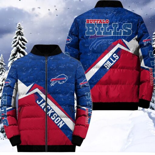 NFL Buffalo Bills Puffer Jacket, Buffalo Bills Unique Gifts