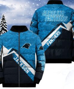 NFL Carolina Panthers Puffer Jacket, Panthers Clothing