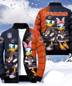 NFL Chicago Bears Puffer Jacket Donald Duck, Bears Apparel