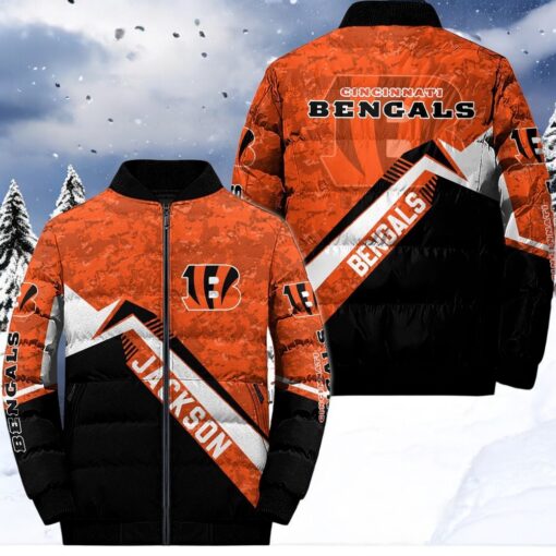 NFL Cincinnati Bengals Puffer Jacket, Bengals Shirt