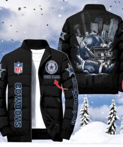 NFL Dallas Cowboys Puffer Jacket, Cowboys Unique Gifts