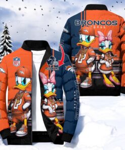 NFL Denver Broncos Puffer Jacket Donald Duck, Denver Broncos Gear