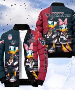 NFL Houston Texans Puffer Jacket Donald Duck, Houston Texans Shirt
