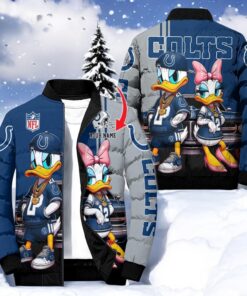 NFL Indianapolis Colts Puffer Jacket Donald Duck, Colts Gifts