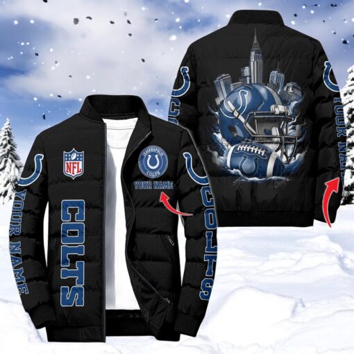 NFL Indianapolis Colts Puffer Jacket, Colts Fan Shirt for Sale