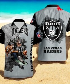 NFL Las Vegas Raiders Godfather Design Hawaiian Shirt