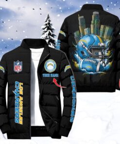 NFL Los Angeles Chargers Puffer Jacket, Los Angeles Chargers Merchandise