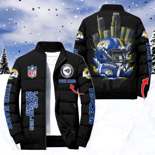 NFL Los Angeles Rams Puffer Jacket, Los Angeles Rams Merch