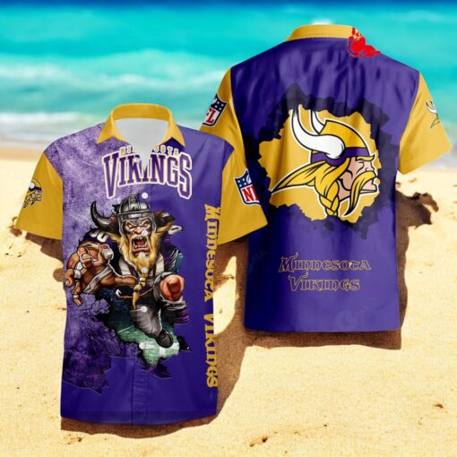 NFL Minnesota Vikings Godfather Design Hawaiian Shirt