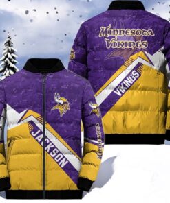 NFL Minnesota Vikings Puffer Jacket, Vikings Merch