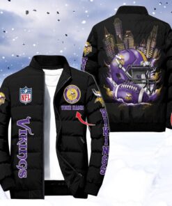NFL Minnesota Vikings Puffer Jacket, Vikings Merchandise