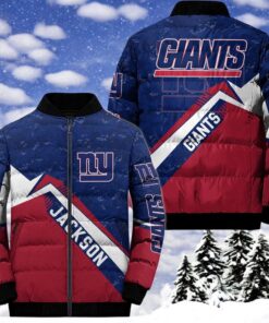 NFL New York Giants Puffer Jacket, New York Giants Apparel