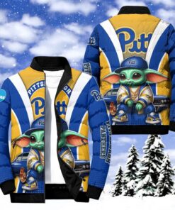 NFL Pittsburgh Panthers Puffer Jacket Baby Yoda, Pittsburgh Panthers Gifts NFL Pittsburgh Panthers Puffer Jacket Baby Yoda, Pittsburgh Panthers Gifts