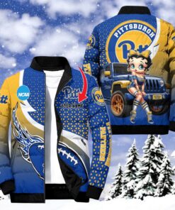 NFL Pittsburgh Panthers Puffer Jacket Betty Boop, Pittsburgh Panthers Fan Shirt for Sale