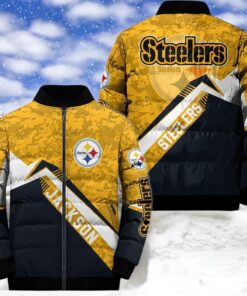 NFL Pittsburgh Steelers Puffer Jacket, Steelers Merchandise