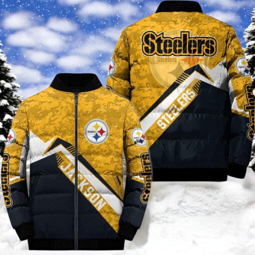 NFL Pittsburgh Steelers Puffer Jacket, Steelers Merchandise