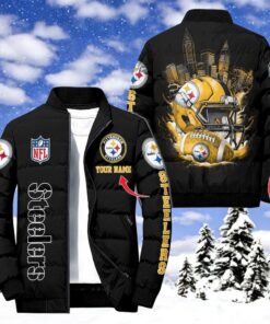 NFL Pittsburgh Steelers Puffer Jacket, Steelers Shirt NFL Pittsburgh Steelers Puffer Jacket, Steelers Shirt