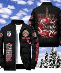 NFL San Francisco 49ers Puffer Jacket, San Francisco 49ers Apparel