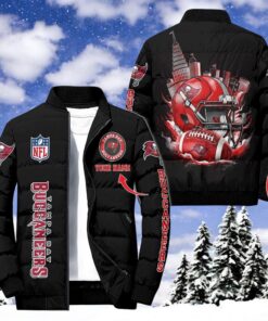 NFL Tampa Bay Buccaneers Puffer Jacket, Buccaneers Gifts for Fans