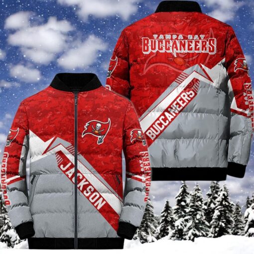 NFL Tampa Bay Buccaneers Puffer Jacket, Buccaneers Team Gifts