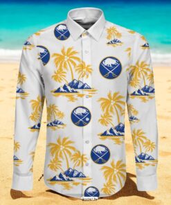 NHL Buffalo Sabres Special Hawaiian Design Long Sleeve Hawaiian Shirt