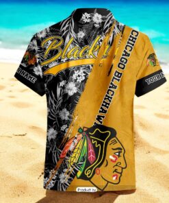 NHL Chicago Blackhawks Hawaiian Shirt Short Pants For Fan NHL Chicago Blackhawks Hawaiian Shirt Short Pants For Fan
