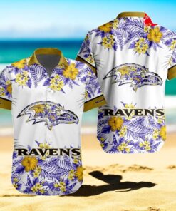Personalized Name NFL Baltimore Ravens Special New Summer NFL Teams Hawaiian Shirt