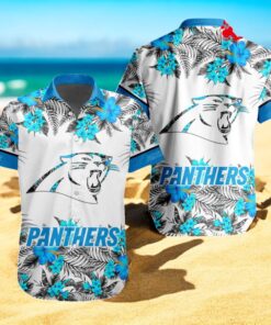 Personalized Name NFL Carolina Panthers Special New Summer NFL Teams Hawaiian Shirt