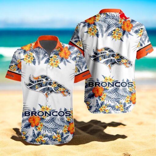 Personalized Name NFL Denver Broncos Special New Summer NFL Teams Hawaiian Shirt
