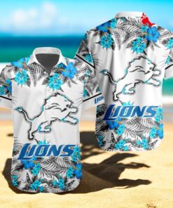 Personalized Name NFL Detroit Lions Special New Summer NFL Teams Hawaiian Shirt
