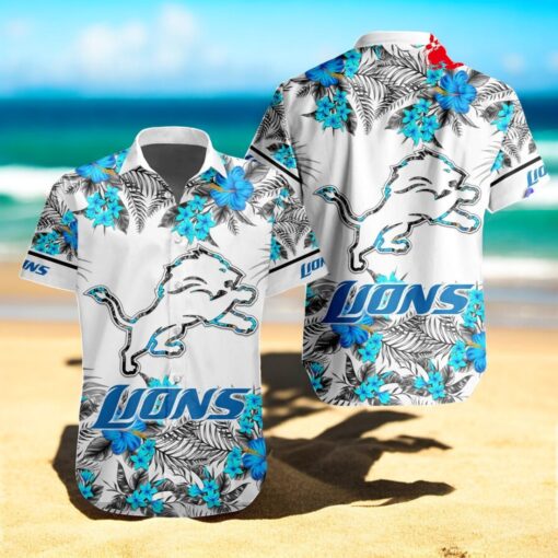 Personalized Name NFL Detroit Lions Special New Summer NFL Teams Hawaiian Shirt