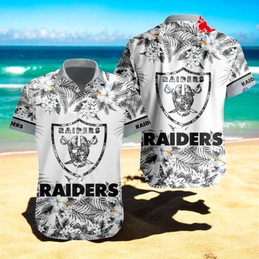 Personalized Name NFL Las Vegas Raiders Special New Summer NFL Teams Hawaiian Shirt