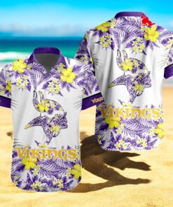 Personalized Name NFL Minnesota Vikings Special New Summer NFL Teams Hawaiian Shirt Personalized Name NFL Minnesota Vikings Special New Summer NFL Teams Hawaiian Shirt