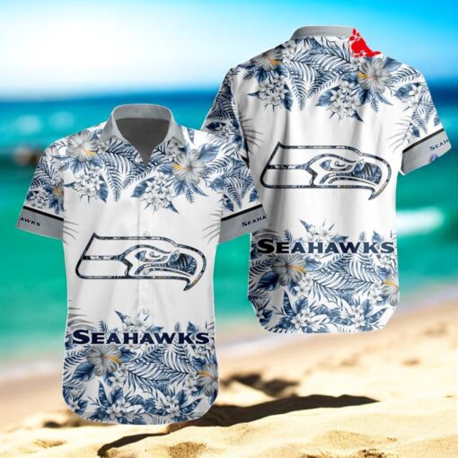 Personalized Name NFL Seatle Seahawks Special New Summer NFL Teams Hawaiian Shirt