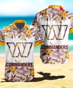 Personalized Name NFL Washington Commanders Special New Summer NFL Teams Hawaiian Shirt Personalized Name NFL Washington Commanders Special New Summer NFL Teams Hawaiian Shirt