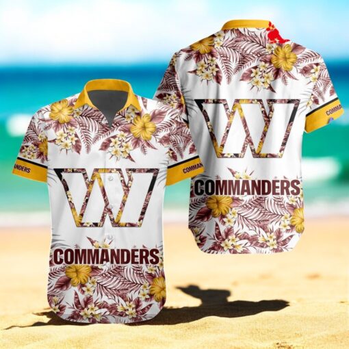 Personalized Name NFL Washington Commanders Special New Summer NFL Teams Hawaiian Shirt