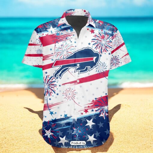 Personalized NFL Buffalo Bills Special Design For Independence Day 4th Of July Hawaiian Shirt