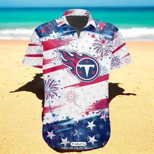 Personalized NFL Tennessee Titans Special Design For Independence Day 4th Of July Hawaiian Shirt