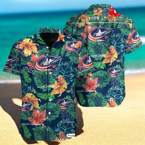 Personalized NHL Columbus Blue Jackets Special Hawaiian Shirt
