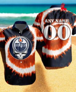 Personalized NHL Edmonton Oilers Special Grateful Dead TieDye Design Hawaiian Shirt Personalized NHL Edmonton Oilers Special Grateful Dead TieDye Design Hawaiian Shirt