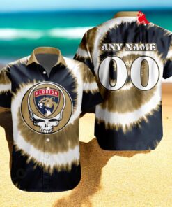 Personalized NHL Florida Panthers Special Grateful Dead TieDye Design Hawaiian Shirt Personalized NHL Florida Panthers Special Grateful Dead TieDye Design Hawaiian Shirt