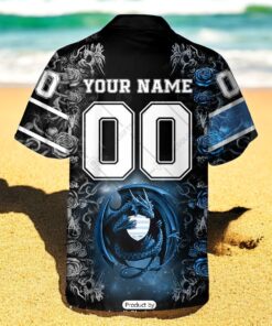 Personalized Racing 92 Rugby Rose Dragons Design Hawaiian Shirt Personalized Racing 92 Rugby Rose Dragons Design Hawaiian Shirt