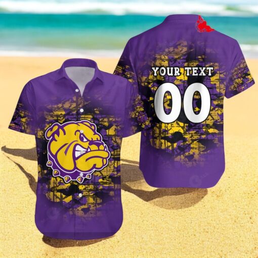 Personalized Western Illinois Leathernecks NCAA Camouflage Vintage Hawaiian Shirts